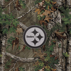 NFL Pittsburgh Steelers Realtree Xtra Green Camo Steam Deck Handheld Gaming Computer Skin